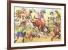 Cat Rodeo-null-Framed Premium Giclee Print