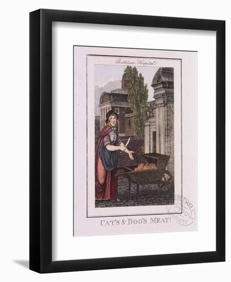 Cat's and Dog's Meat!, Cries of London, 1804-William Marshall Craig-Framed Giclee Print