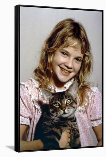 Cat's Eye by LewisTeague with Drew Barrymore, 1984 (d'apres StephenKing, after StephenKing) (photo)-null-Framed Stretched Canvas