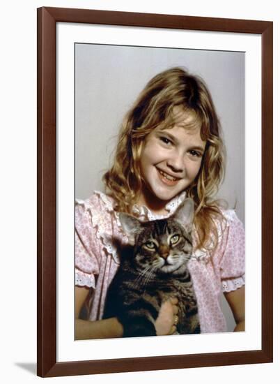 Cat's Eye by LewisTeague with Drew Barrymore, 1984 (d'apres StephenKing, after StephenKing) (photo)-null-Framed Photo