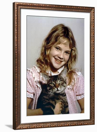 Cat's Eye by LewisTeague with Drew Barrymore, 1984 (d'apres StephenKing, after StephenKing) (photo)-null-Framed Photo