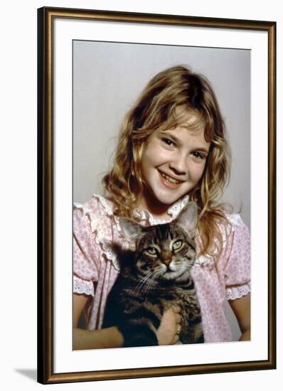 Cat's Eye by LewisTeague with Drew Barrymore, 1984 (d'apres StephenKing, after StephenKing) (photo)-null-Framed Photo