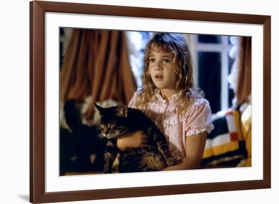 Cat's Eye by LewisTeague with Drew Barrymore, 1984 (d'apres StephenKing, after StephenKing) (photo)-null-Framed Photo