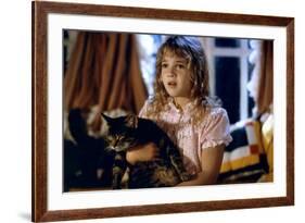 Cat's Eye by LewisTeague with Drew Barrymore, 1984 (d'apres StephenKing, after StephenKing) (photo)-null-Framed Photo