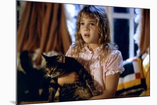 Cat's Eye by LewisTeague with Drew Barrymore, 1984 (d'apres StephenKing, after StephenKing) (photo)-null-Mounted Photo