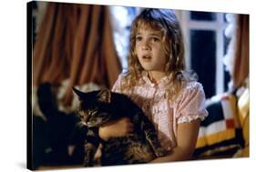 Cat's Eye by LewisTeague with Drew Barrymore, 1984 (d'apres StephenKing, after StephenKing) (photo)-null-Stretched Canvas