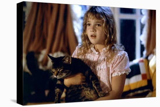 Cat's Eye by LewisTeague with Drew Barrymore, 1984 (d'apres StephenKing, after StephenKing) (photo)-null-Stretched Canvas