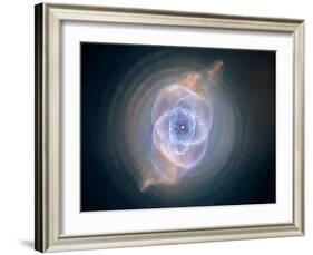 Cat's Eye Nebula-null-Framed Photographic Print