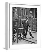 Cat's Meat Man, London, 1926-1927-McLeish-Framed Giclee Print