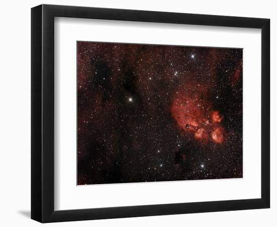 Cat's Paw Nebula in Scorpius-null-Framed Photographic Print