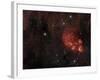 Cat's Paw Nebula in Scorpius-null-Framed Photographic Print