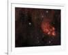 Cat's Paw Nebula in Scorpius-null-Framed Photographic Print