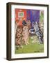 Cat's Tea Party-Louis Wain-Framed Giclee Print