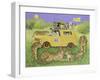 Cat Safari-Pat Scott-Framed Giclee Print