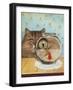 Cat Series #3-J Hovenstine Studios-Framed Giclee Print