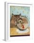 Cat Series #3-J Hovenstine Studios-Framed Giclee Print