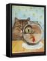 Cat Series #3-J Hovenstine Studios-Framed Stretched Canvas