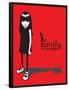 Cat Shadow-Emily the Strange-Framed Poster