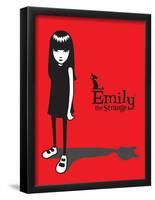 Cat Shadow-Emily the Strange-Framed Poster