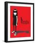 Cat Shadow-Emily the Strange-Framed Premium Giclee Print