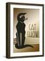Cat Show-Art Deco Designs-Framed Giclee Print