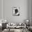 Cat Sitting In Bathroom Sink-Natalie Fobes-Mounted Photographic Print displayed on a wall