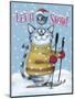 Cat Ski-Margaret Wilson-Mounted Giclee Print