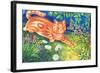 Cat Stalking-Louis Wain-Framed Giclee Print