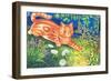 Cat Stalking-Louis Wain-Framed Giclee Print