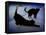 Cat Stretching-Art Deco Designs-Framed Stretched Canvas