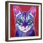 Cat - Surprise-Dawgart-Framed Giclee Print