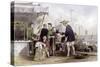 Cat Tea Merchants-Thomas Allom-Stretched Canvas