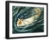 Cat That Loves to Swim, 1964-null-Framed Giclee Print