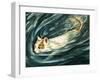 Cat That Loves to Swim, 1964-null-Framed Giclee Print