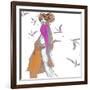 Cat Walk Chic-FS Studio-Framed Giclee Print