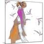 Cat Walk Chic-FS Studio-Mounted Giclee Print