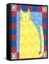 Cat Wants to Hug-Artistan-Framed Stretched Canvas