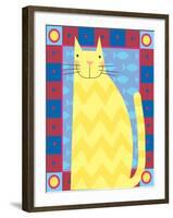 Cat Wants to Hug-Artistan-Framed Art Print