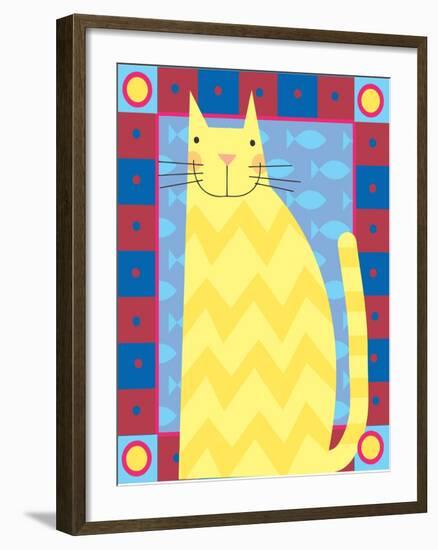 Cat Wants to Hug-Artistan-Framed Art Print