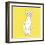 Cat With Big Ears-Anna Nyberg-Framed Art Print