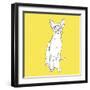 Cat With Big Ears-Anna Nyberg-Framed Art Print