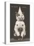 Cat with Pointed Hat, Court Jester-null-Stretched Canvas