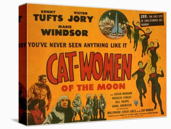 Cat Women of the Moon, 1954-null-Stretched Canvas