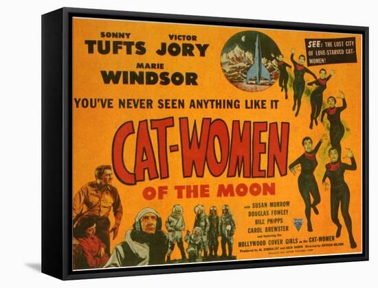 Cat Women of the Moon, 1954-null-Framed Stretched Canvas