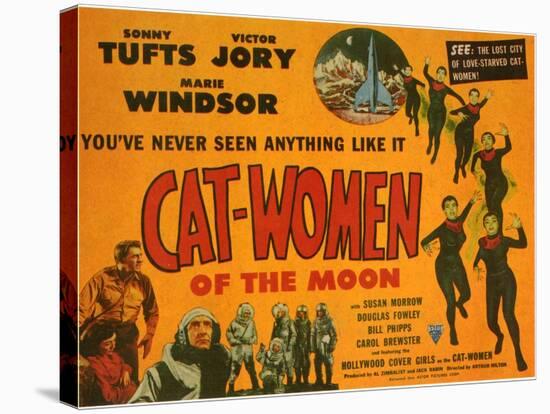 Cat Women of the Moon, 1954-null-Stretched Canvas