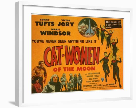 Cat Women of the Moon, 1954-null-Framed Art Print