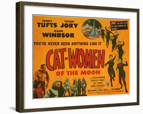 Cat Women of the Moon, 1954-null-Framed Art Print