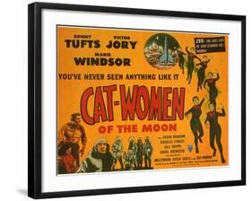 Cat Women of the Moon, 1954-null-Framed Art Print