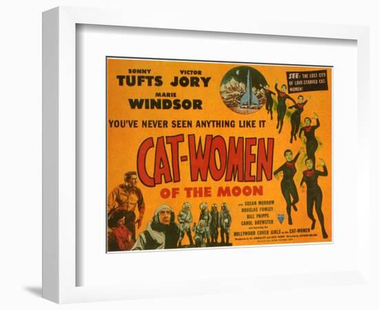 Cat Women of the Moon, 1954-null-Framed Art Print