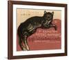 Cat-Théophile Alexandre Steinlen-Framed Art Print
